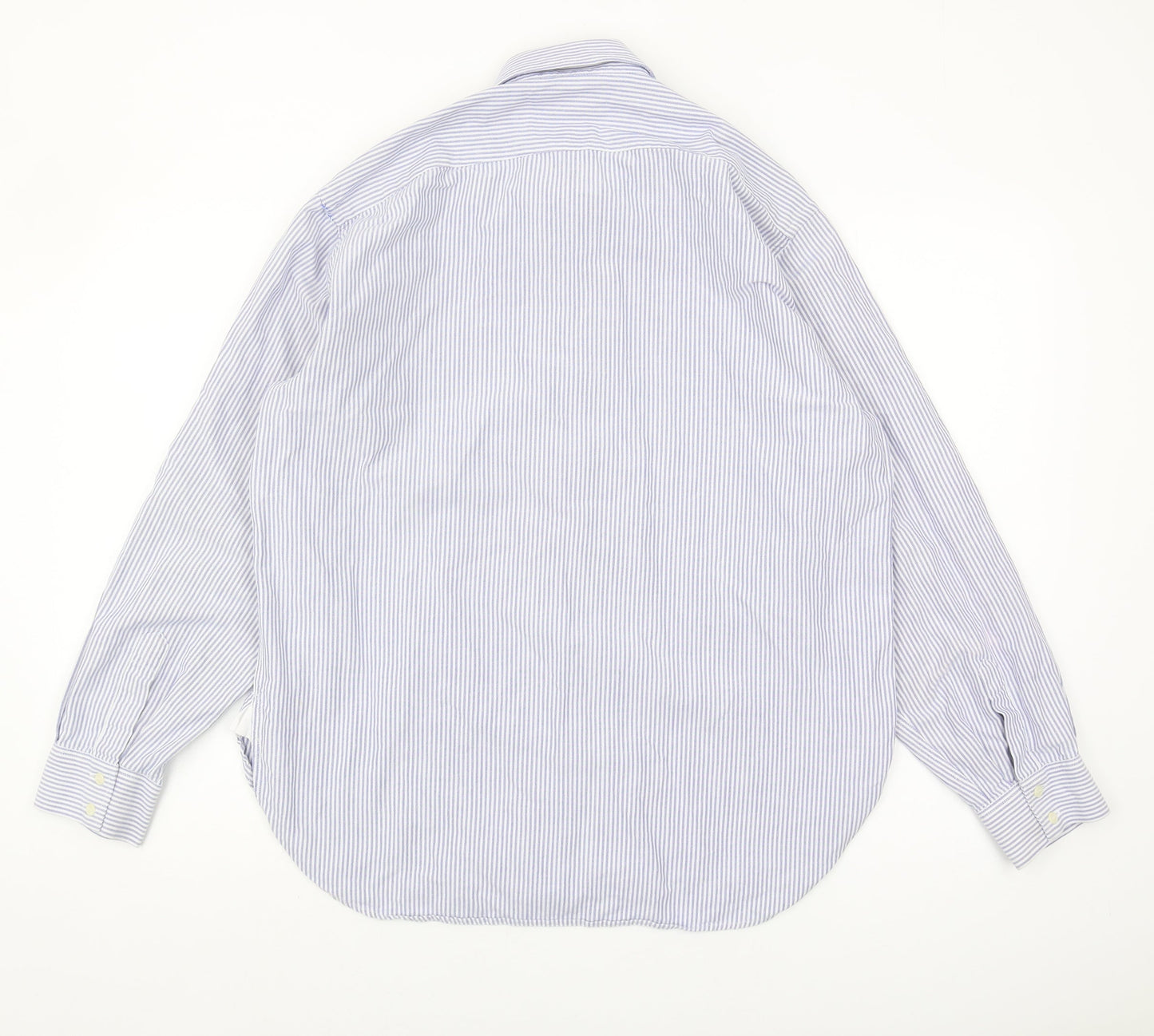 The Oxford Shirt Co. Men's Blue Striped 16 Shirt