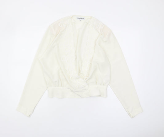 Womens UK Size 12 Windsmoor Ivory Basic Blouse