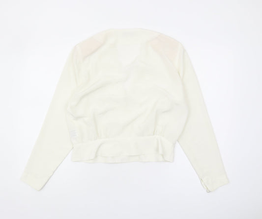 Womens UK Size 12 Windsmoor Ivory Basic Blouse