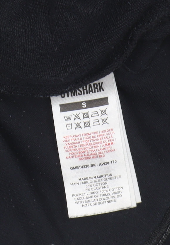 Gymshark Men's Black Jogger Trousers Size S