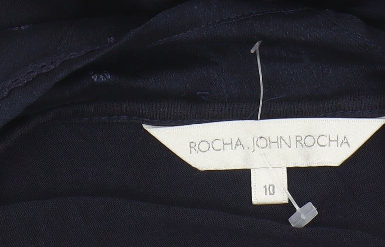 Rocha John Rocha Blue Floral Women's Dress Size 10