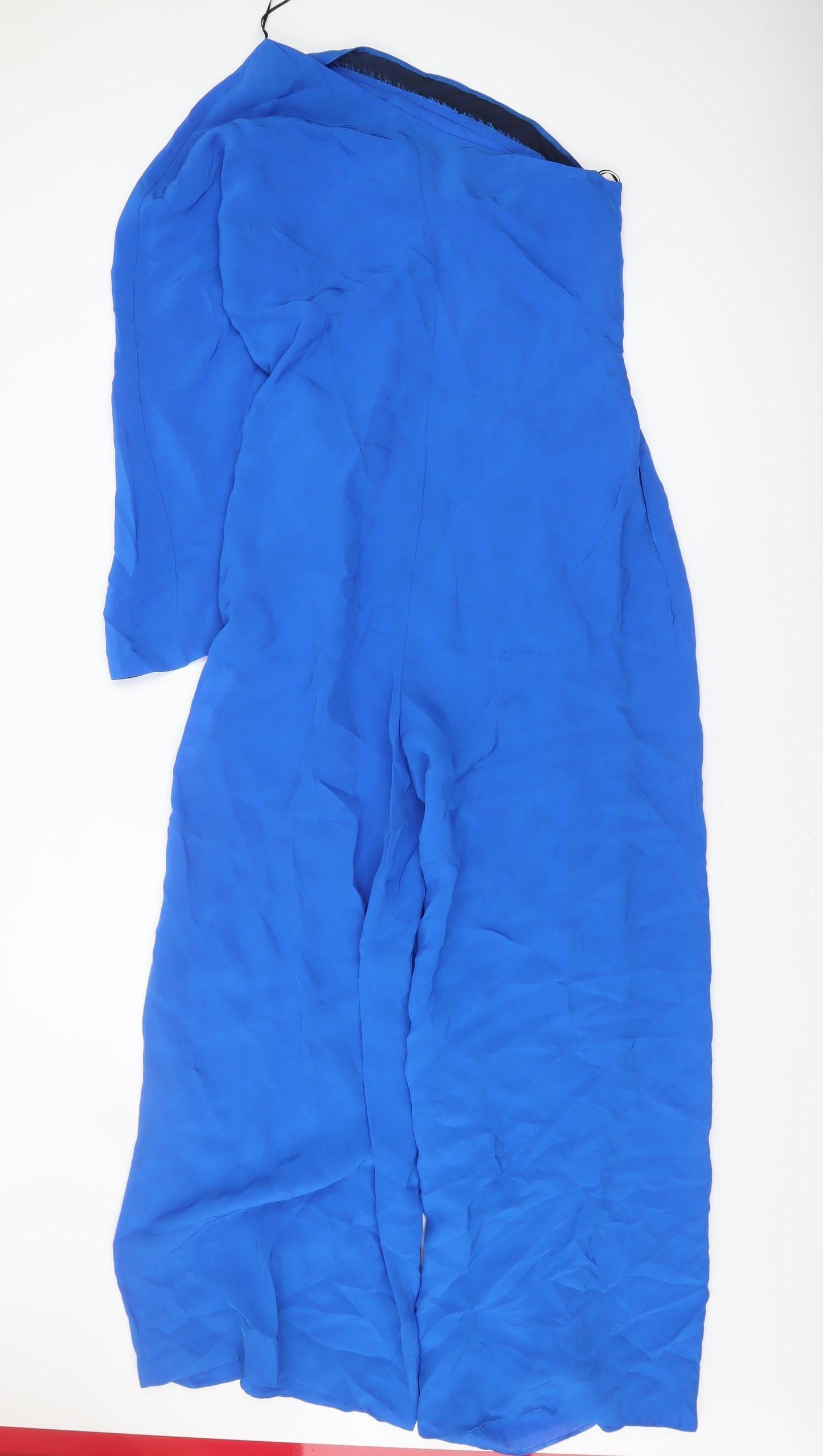 Zara Women's Blue Jumpsuit Size 12 Viscose Summer