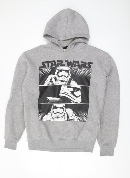 Legend Men's Grey Star Wars Hoodie, Large, Pullover