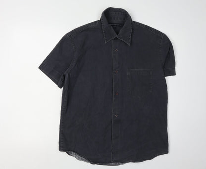 French Connection Men's Black Shirt M - Casual Style