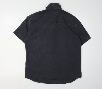 French Connection Men's Black Shirt M - Casual Style