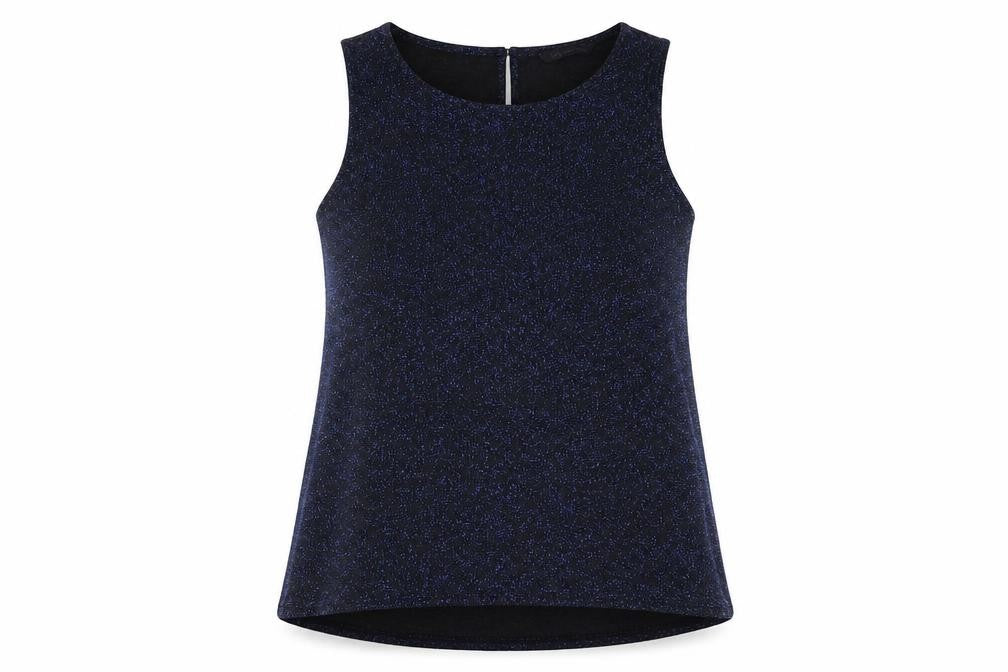 Womens UK Size 10 Marks and Spencer Black Basic Tank