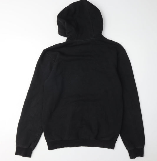 Adidas Men's Black Medium Pullover Hoodie Logo