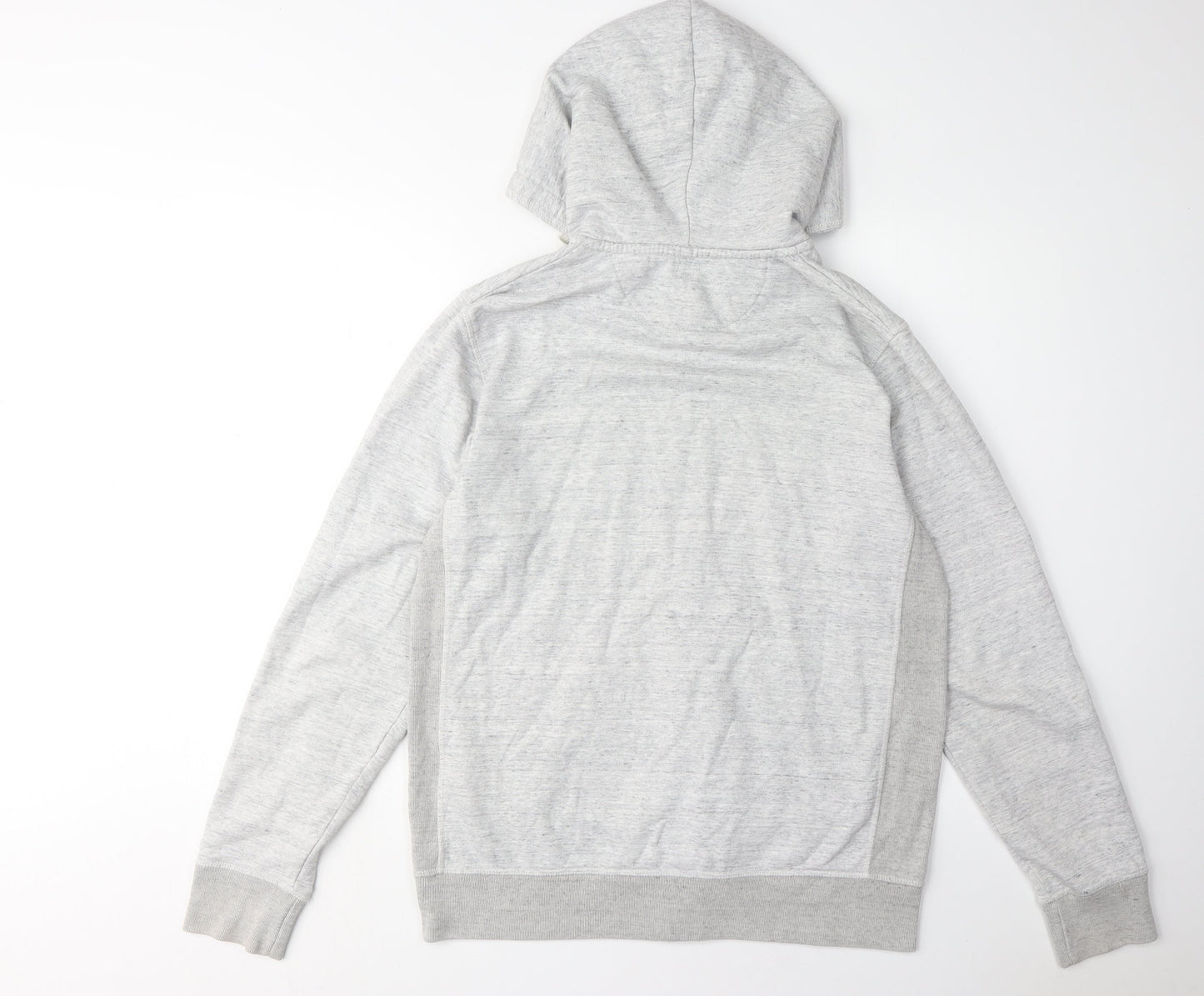 Mens UK Size M JACK & JONES Grey Full Zip Hoodie