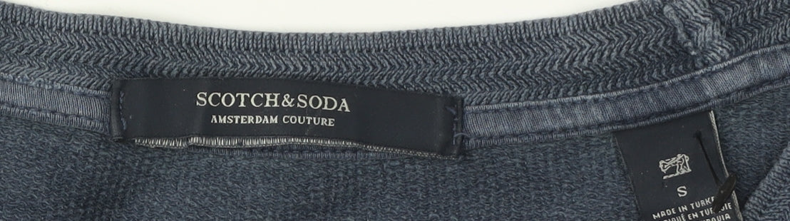 Scotch & Soda Men's Blue Pullover Sweatshirt Size S