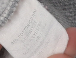 GAP Grey Full Zip Hoodie Medium Unisex with Logo