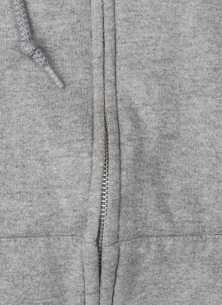 M&Ms Unisex Grey Full Zip Hoodie with Logo, S