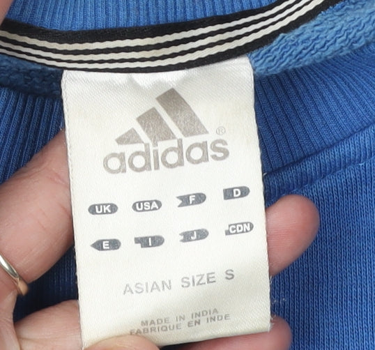 Adidas Men's Blue Pullover Sweatshirt Size S