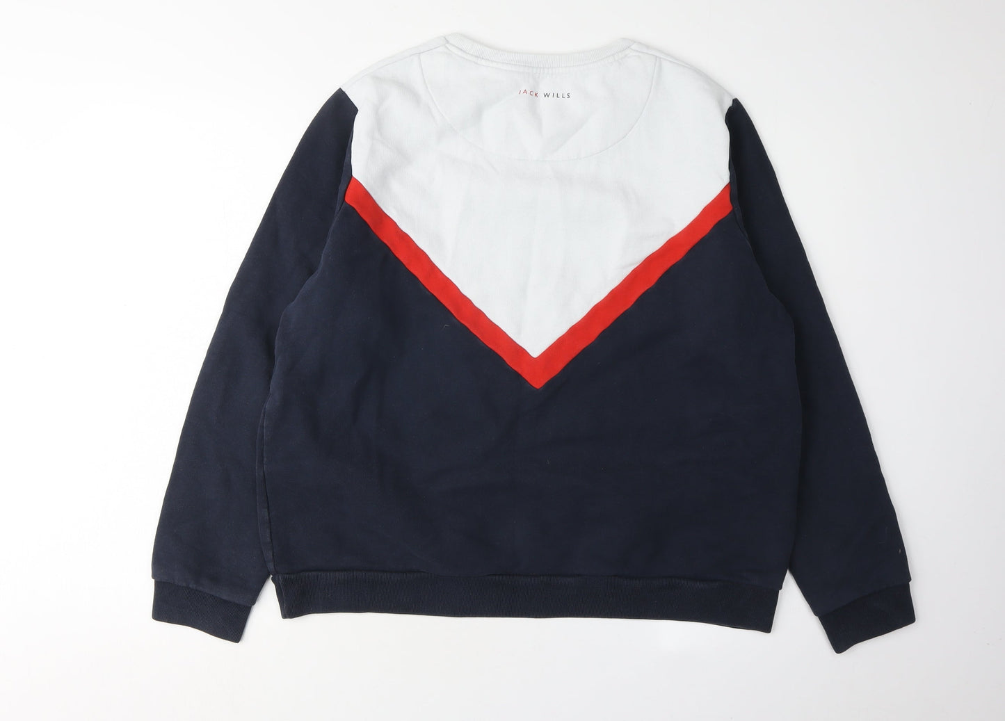 Womens UK Size 16 Jack Wills Multicoloured Pullover Sweatshirt