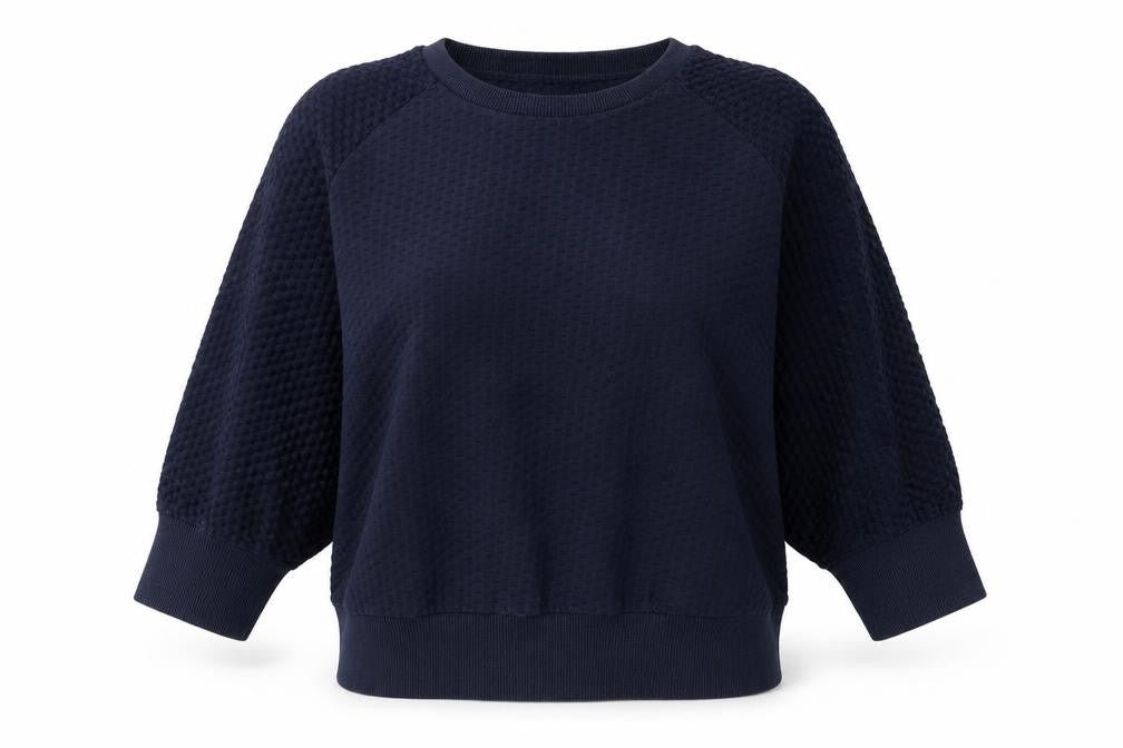 Womens UK Size S French Connection Blue Pullover Sweatshirt