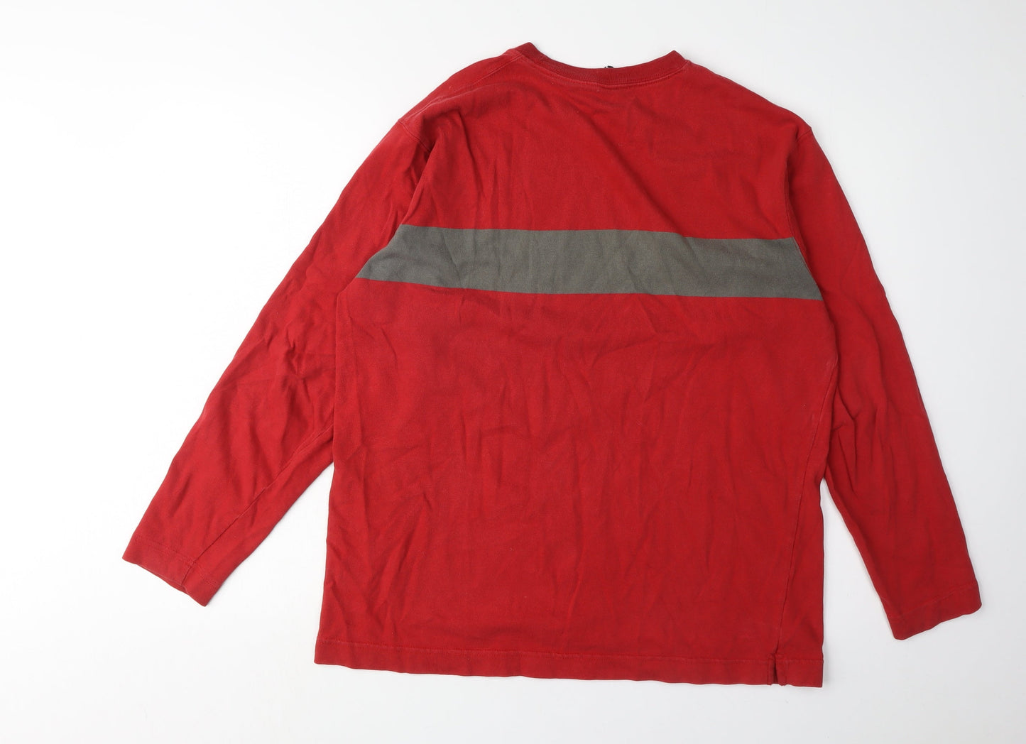 Mens UK Size S Gap Red Pullover Sweatshirt