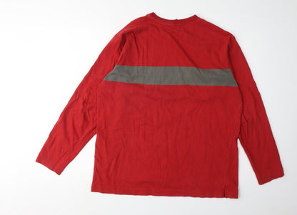 Mens UK Size S Gap Red Pullover Sweatshirt