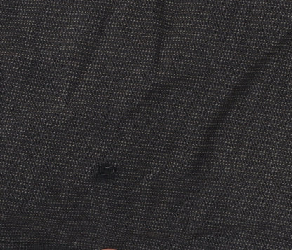 Mens UK Size M Firetrap Black Basic Jacket