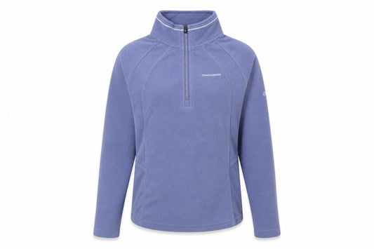 Womens UK Size 10 Craghoppers Blue Henley Sweatshirt