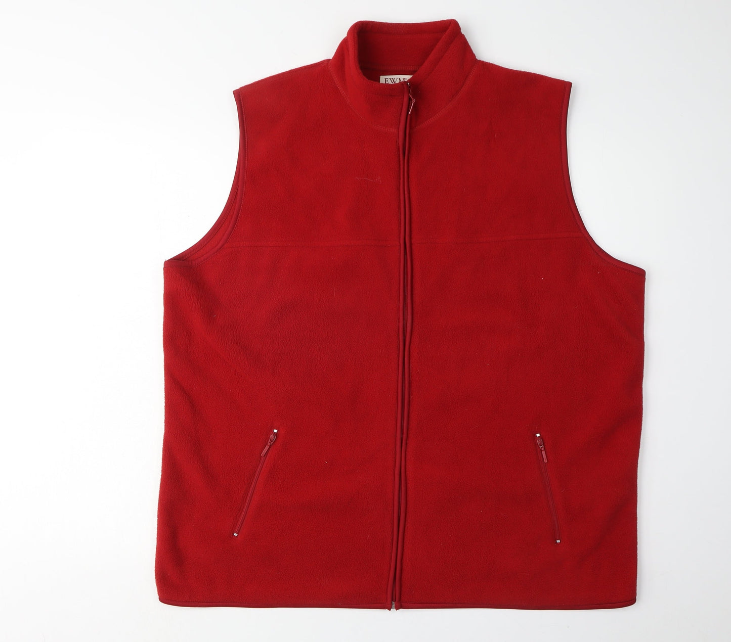 Womens UK Size 2XL EWM Red Basic Jacket