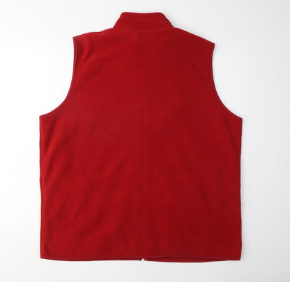 Womens UK Size 2XL EWM Red Basic Jacket