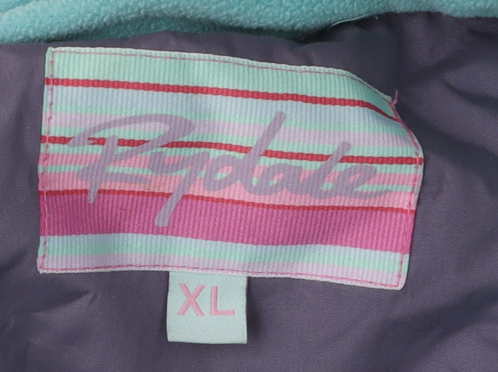 Rydale Women's Blue Fleece Jacket XL Casual