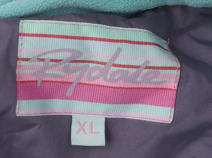 Rydale Women's Blue Fleece Jacket XL Casual