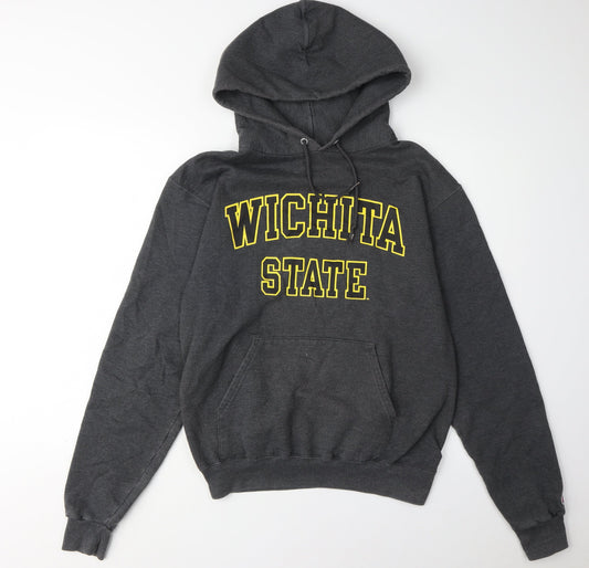 Mens UK Size S Champion Grey Pullover Hoodie