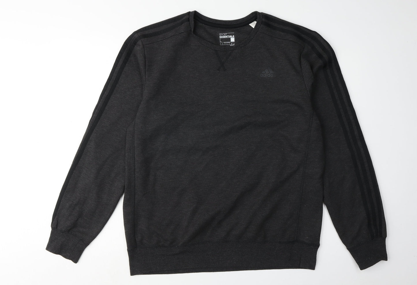 Adidas Men's Black Pullover Sweatshirt Size L