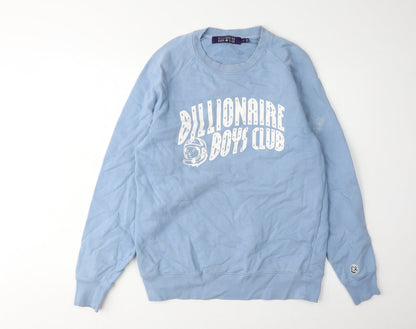 Mens UK Size S Billionaire Boys Club Blue Pullover Sweatshirt