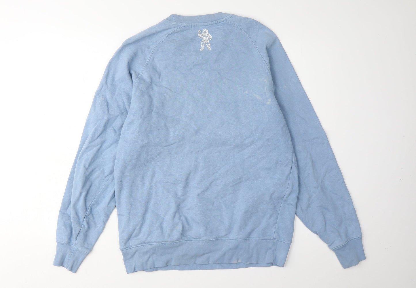 Mens UK Size S Billionaire Boys Club Blue Pullover Sweatshirt