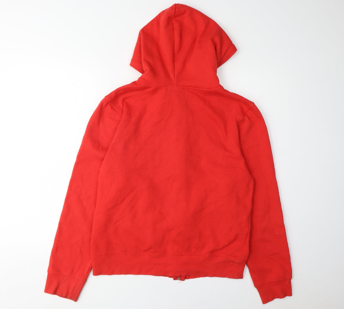 M&M's World Red Full Zip Hoodie, Unisex S, Casual Fun