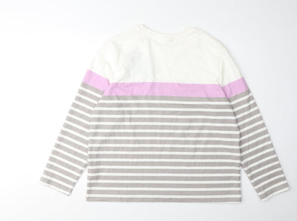 Damart Women's Multicoloured Long Sleeve T-Shirt, L