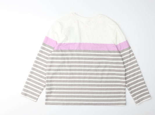 Damart Women's Multicoloured Long Sleeve T-Shirt, L