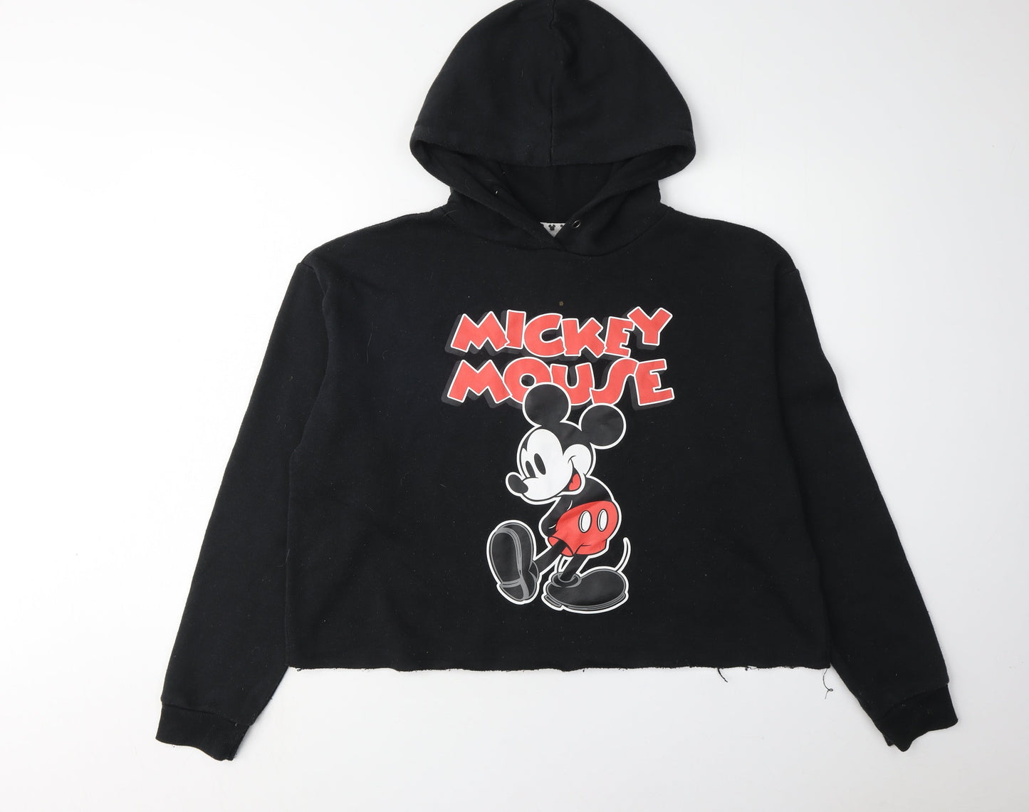 Womens UK Size L Disney Black Pullover Hoodie