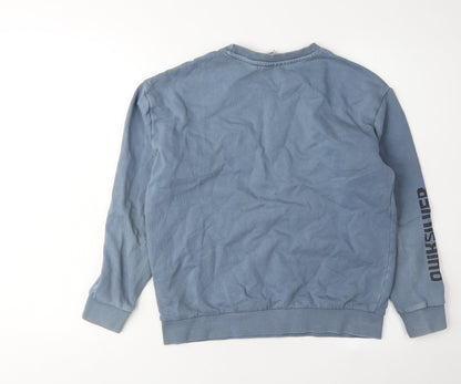 Quiksilver Boys Blue Crew Neck Sweatshirt S