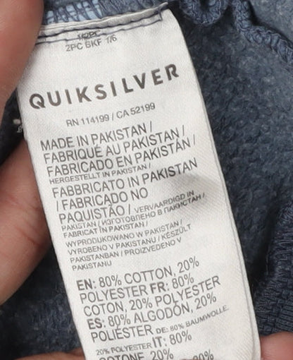 Quiksilver Boys Blue Crew Neck Sweatshirt S