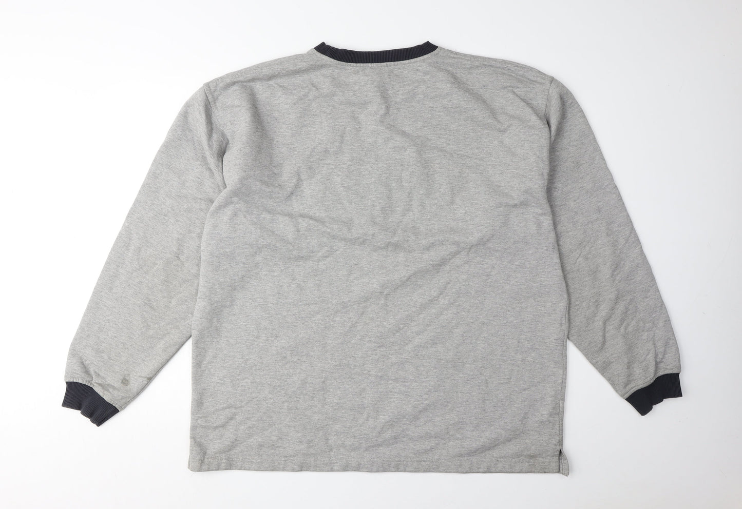 Mens UK Size 2XL FILA Grey Pullover Sweatshirt