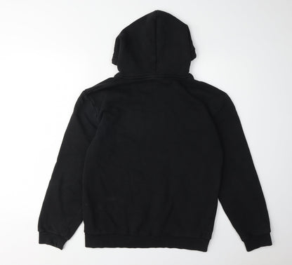 Firetrap Unisex Black Hoodie M Pullover Casual