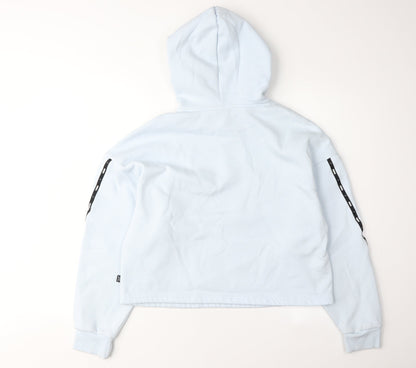 Puma Women's Blue Pullover Hoodie - Size M