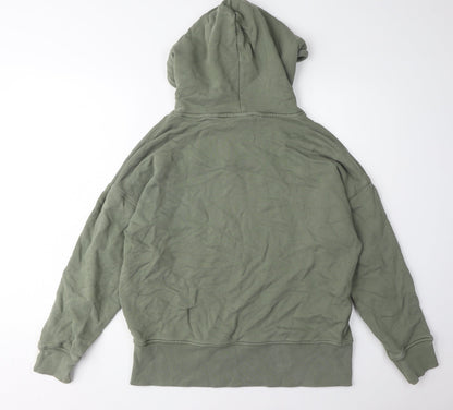 Adidas Women's Green Pullover Hoodie, Size 10