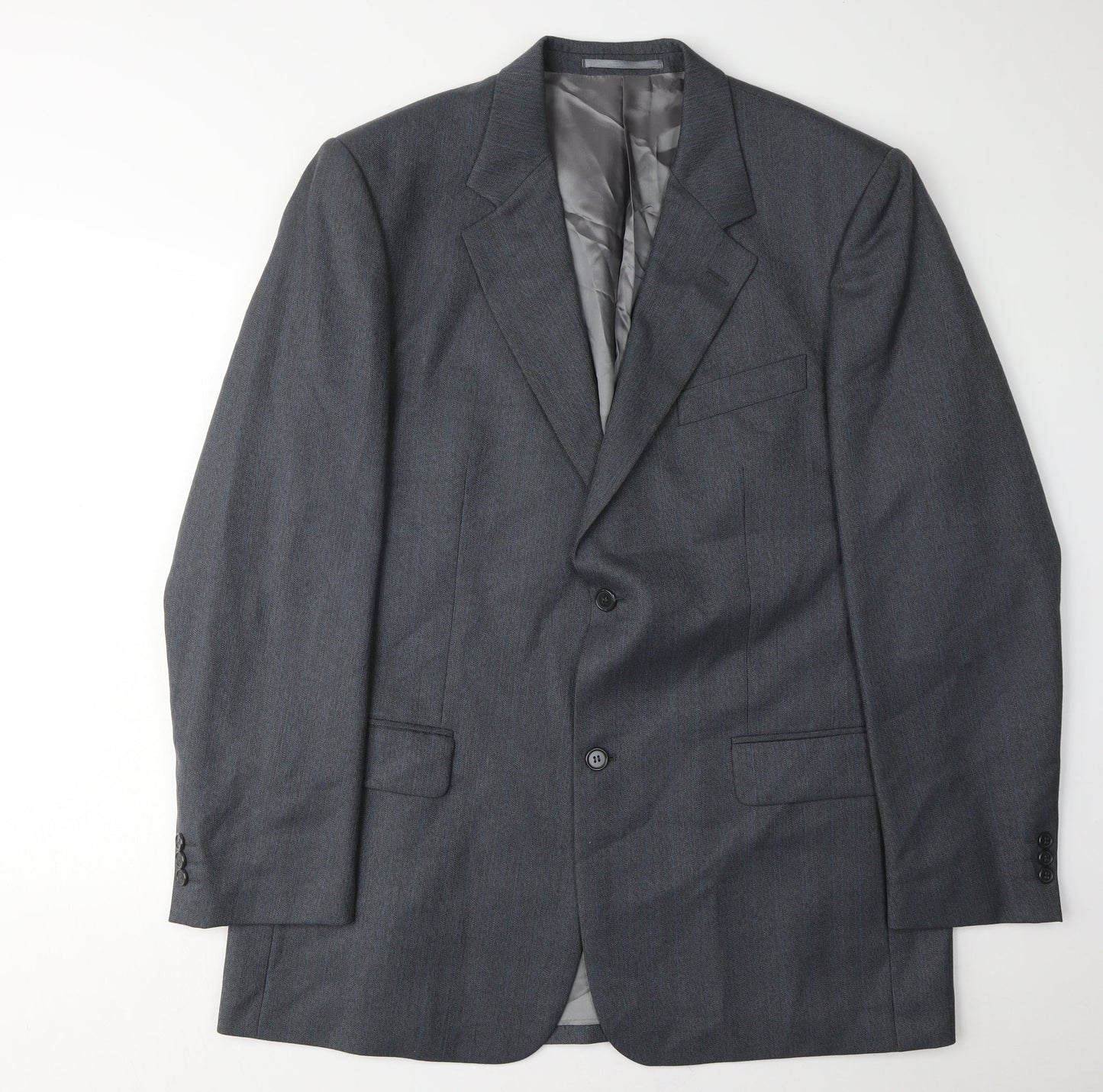 Mens UK Size 44 Wellington Regular Grey Suit Jacket