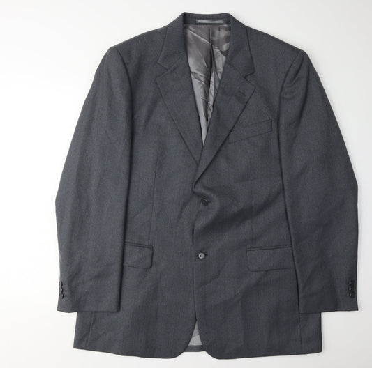 Mens UK Size 44 Wellington Regular Grey Suit Jacket
