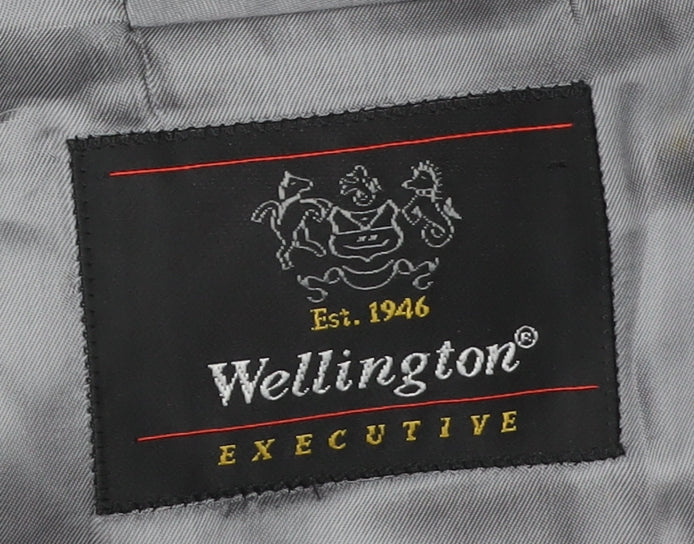 Mens UK Size 44 Wellington Regular Grey Suit Jacket