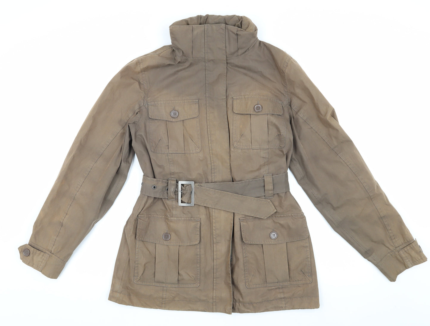 Womens UK Size 10 Peter Storm Brown Military Jacket