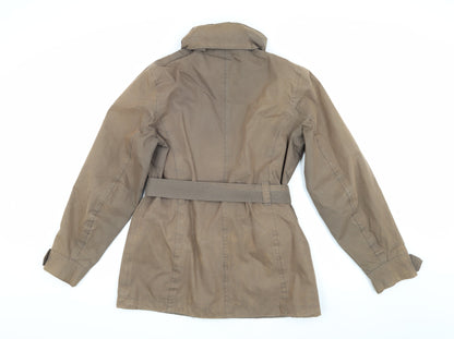 Womens UK Size 10 Peter Storm Brown Military Jacket
