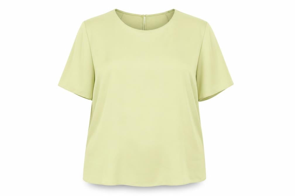 Womens UK Size 22 Marks and Spencer Green Basic Blouse