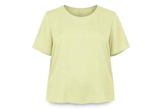 Womens UK Size 22 Marks and Spencer Green Basic Blouse