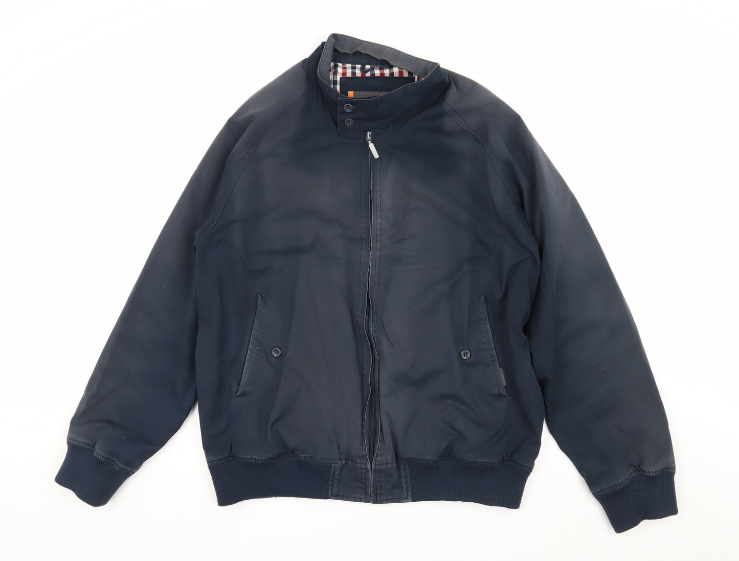 Mens UK Size 2XS Ben Sherman Blue Bomber Jacket
