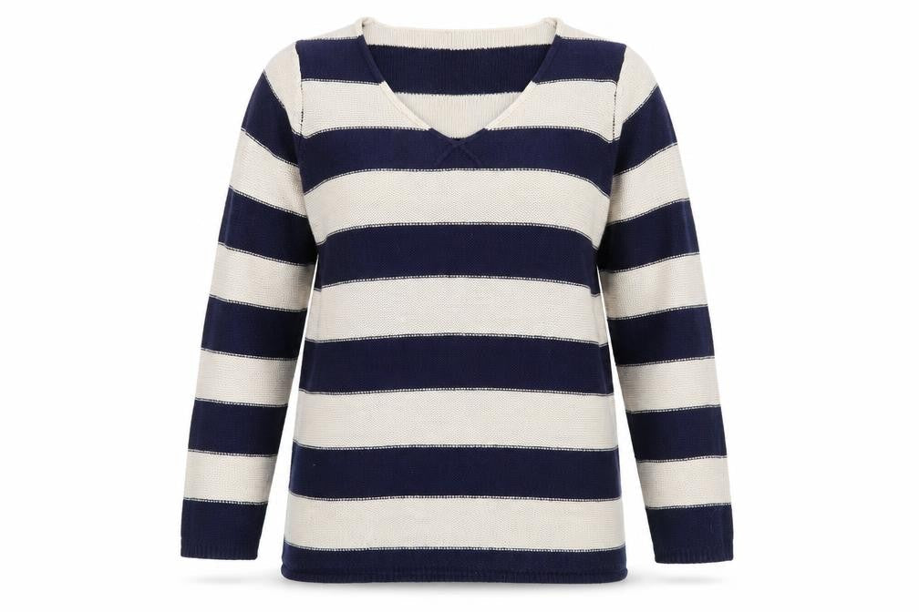 Womens UK Size M Bonmarché Blue Pullover Jumper