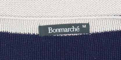 Womens UK Size M Bonmarché Blue Pullover Jumper